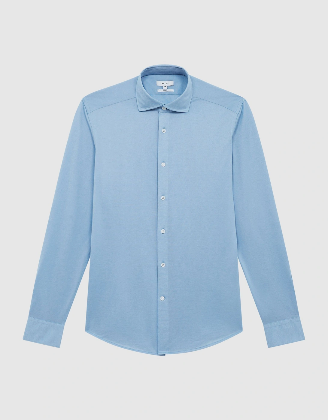 Cutaway Collar Jersey Slim Fit Shirt, 2 of 1