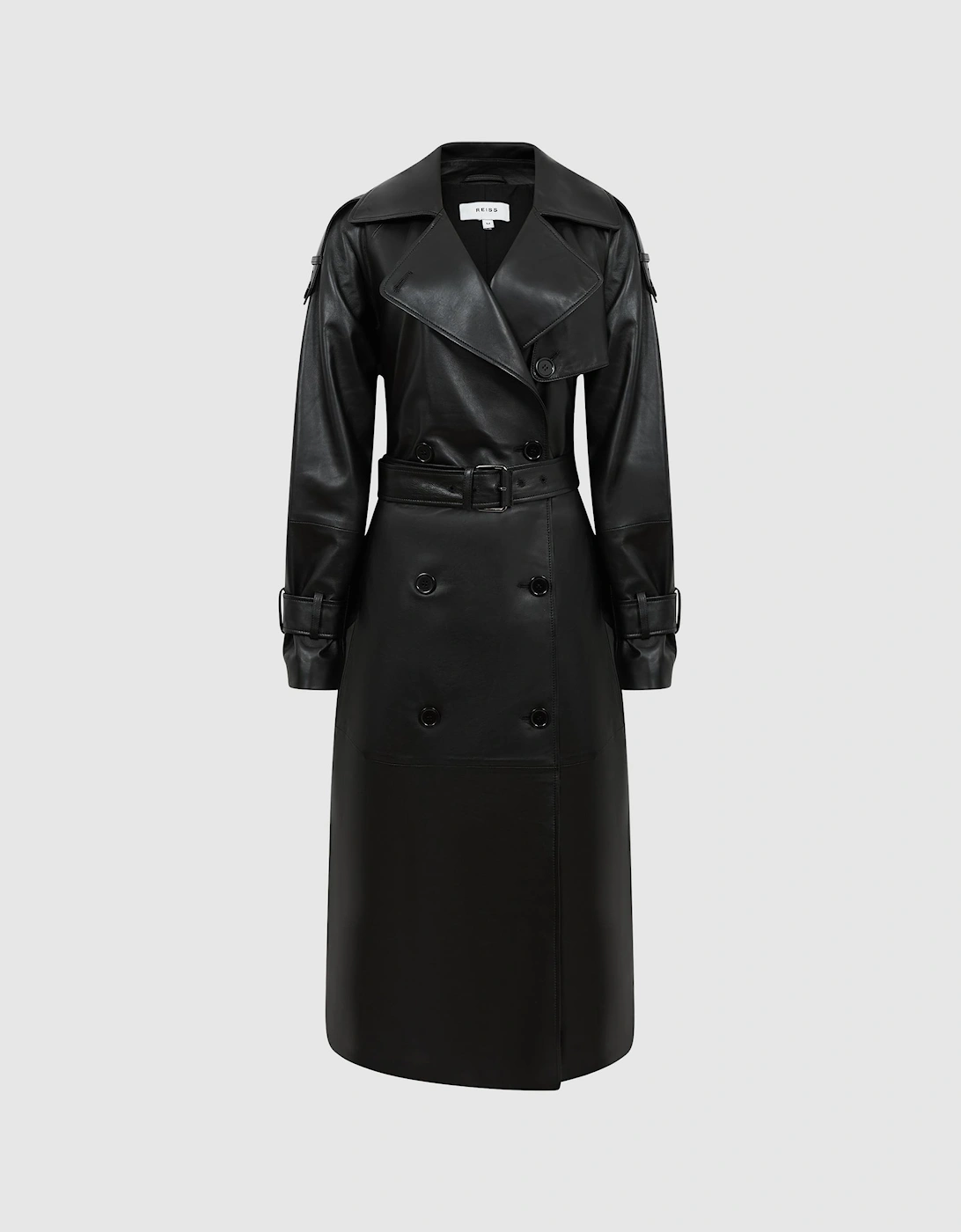 Leather Trench Coat, 2 of 1