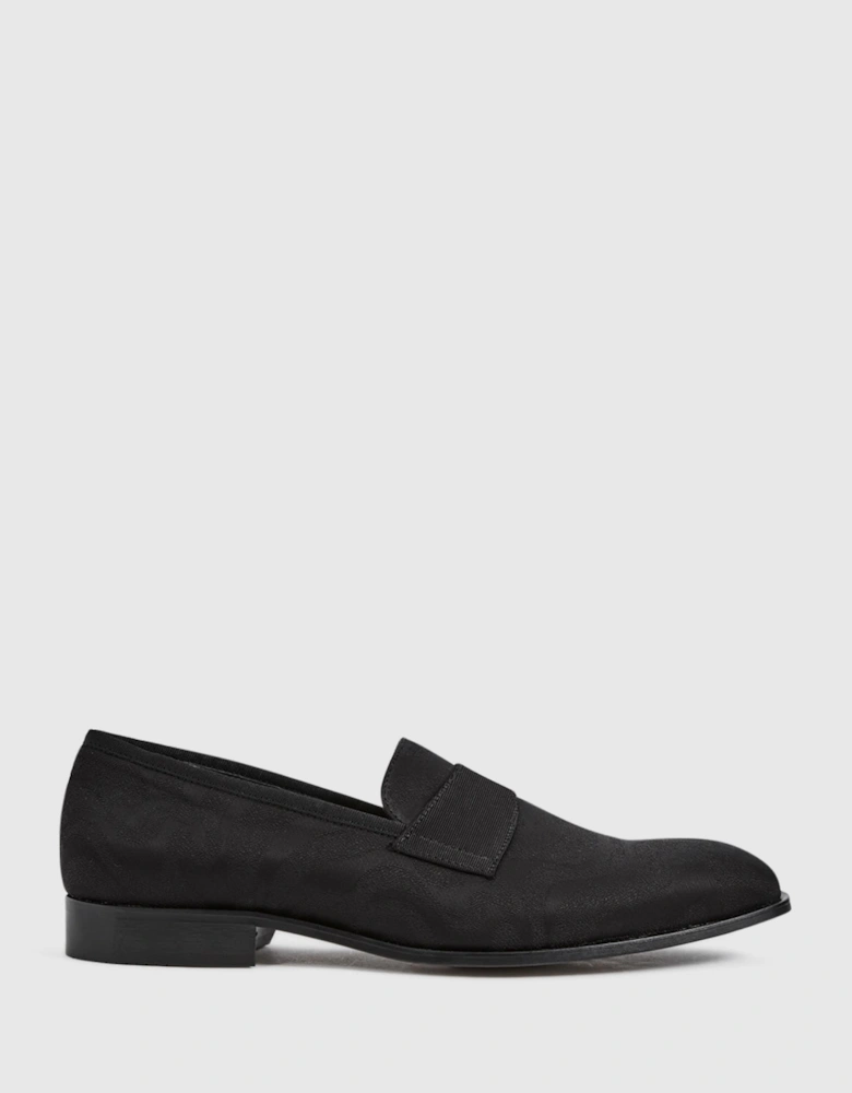 Slip-On Jacquard Loafers