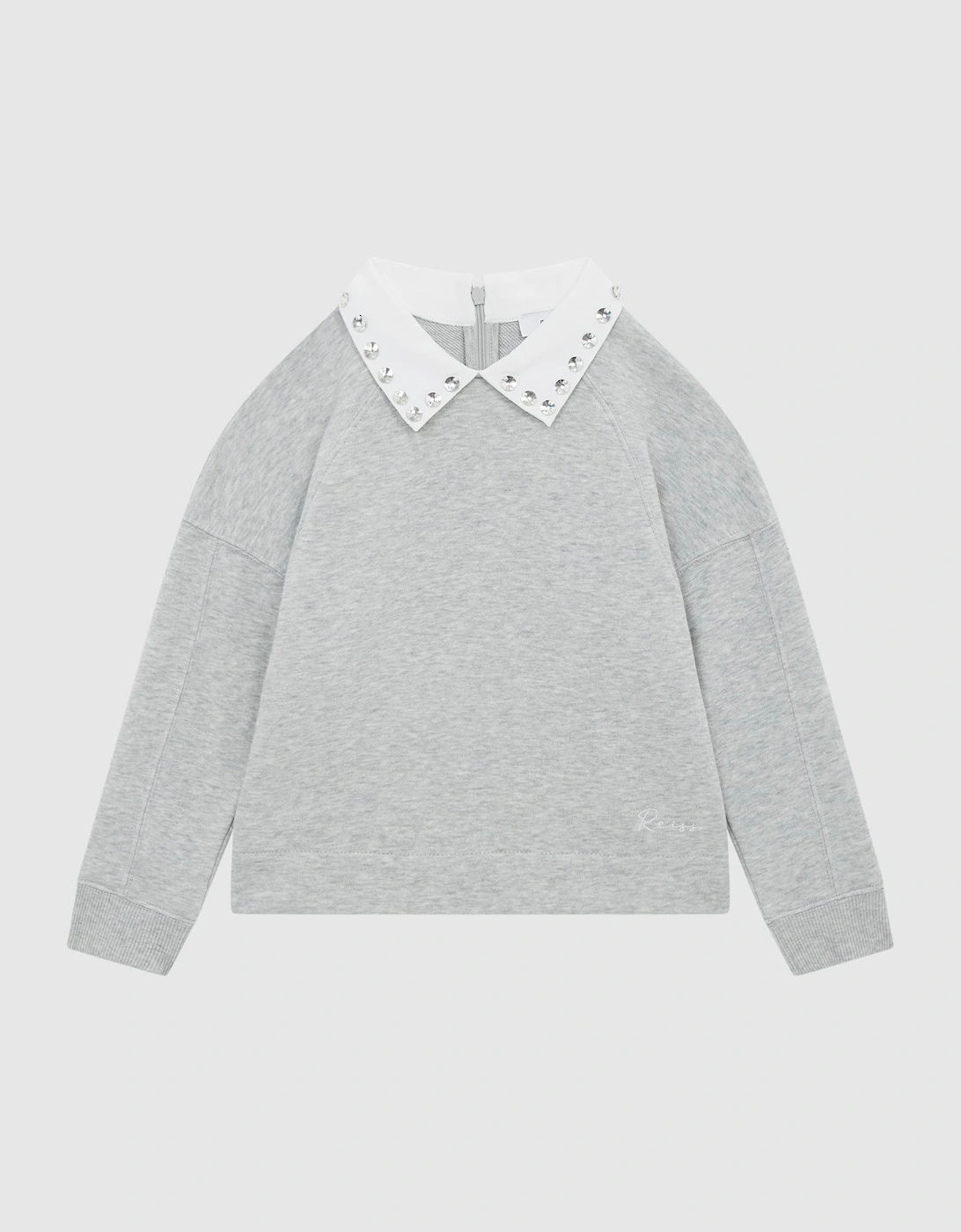 Diamante Collar Sweater
