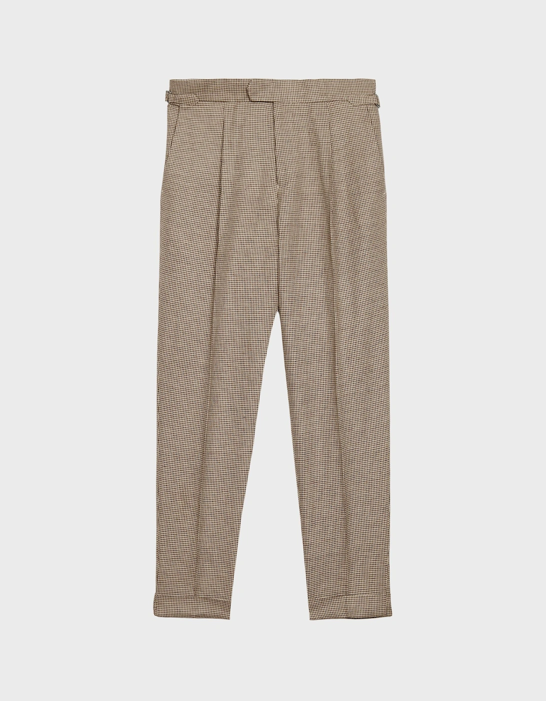 Formal Puppytooth Check Trousers, 2 of 1