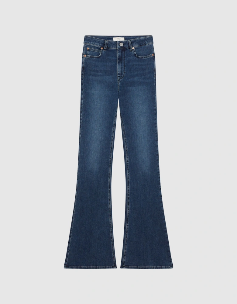 Contour High Rise Flared Jeans