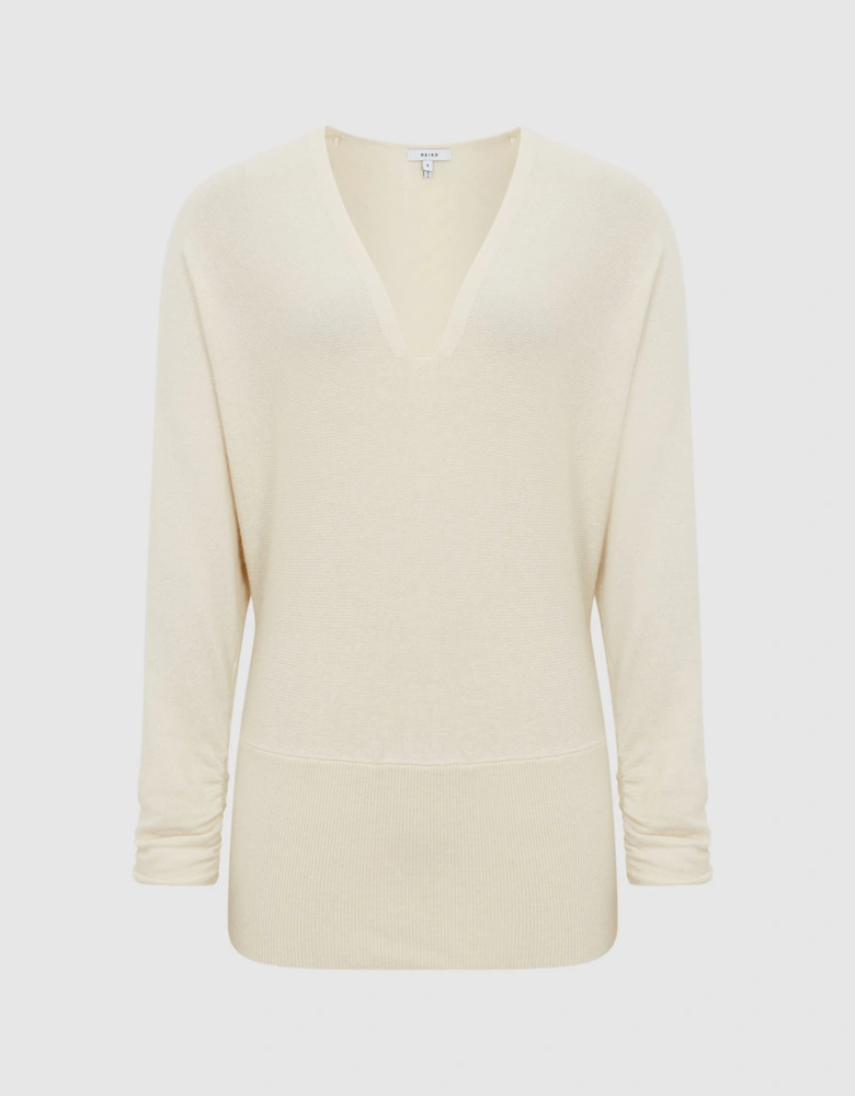 V-Neck Cashmere Blend Jumper