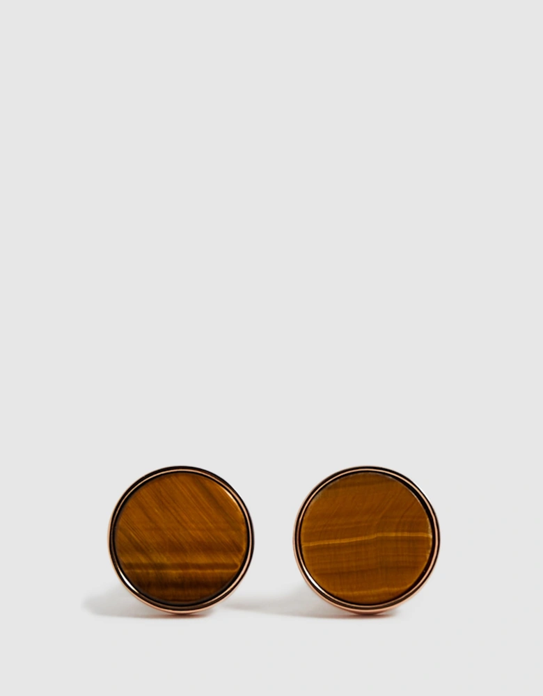 Stone Insert Cufflinks