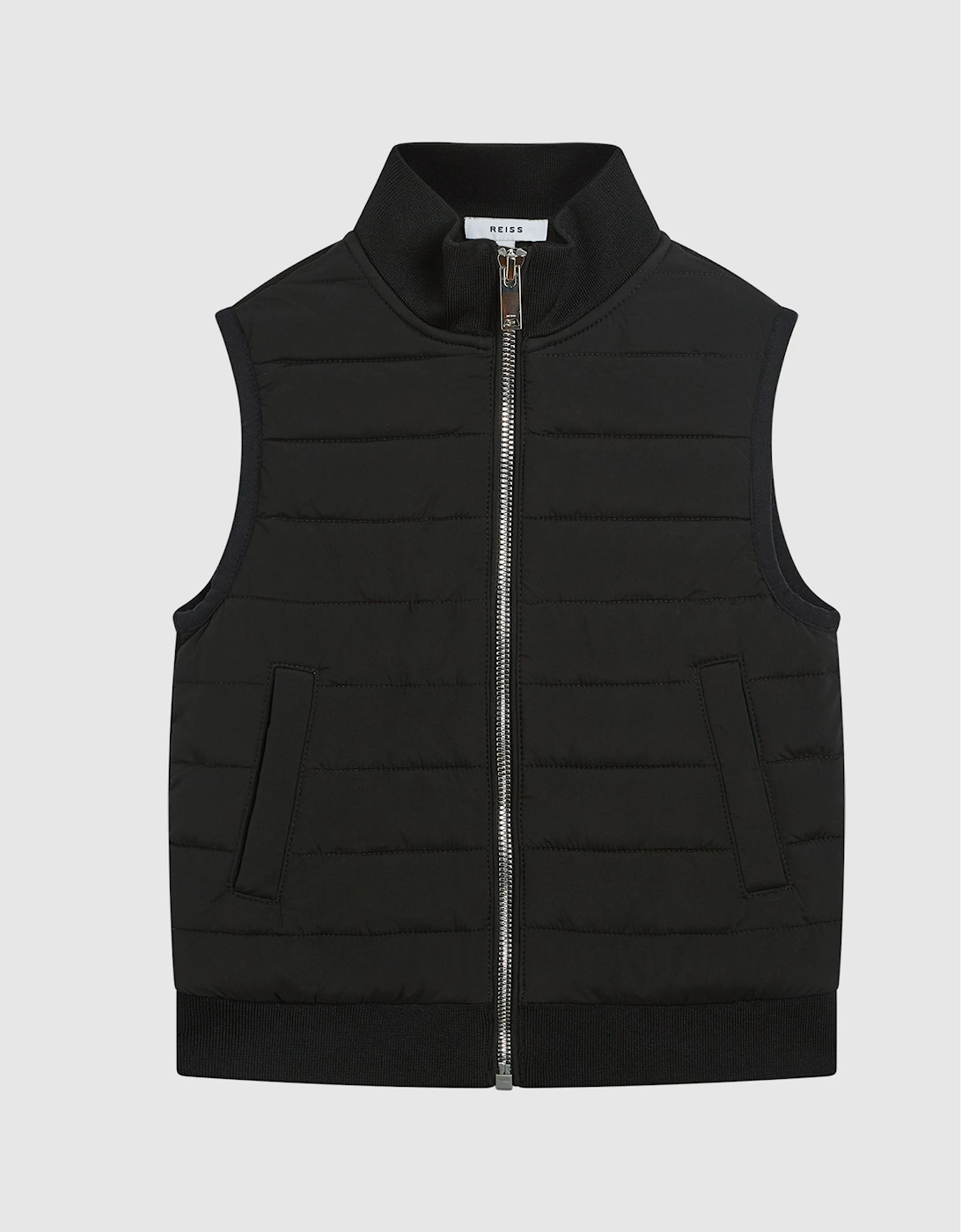 Junior Hybrid Quilted Gilet, 2 of 1