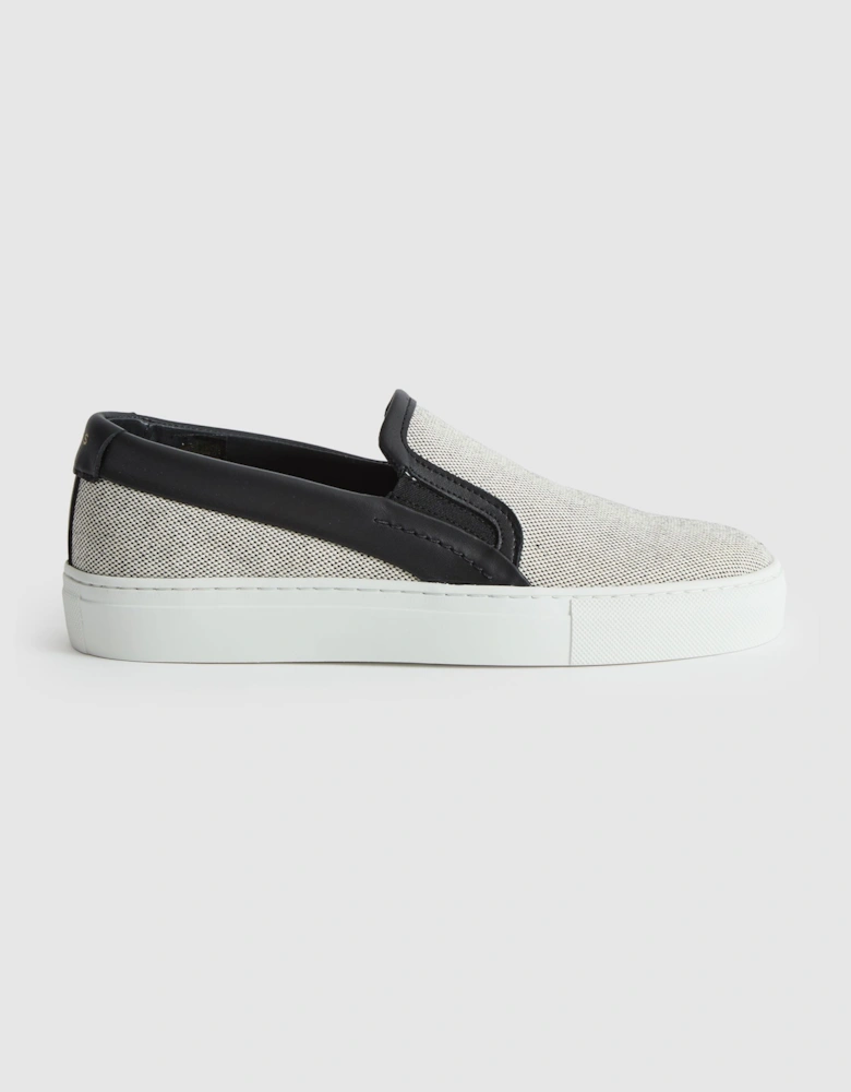 Suede Slip-On Trainers