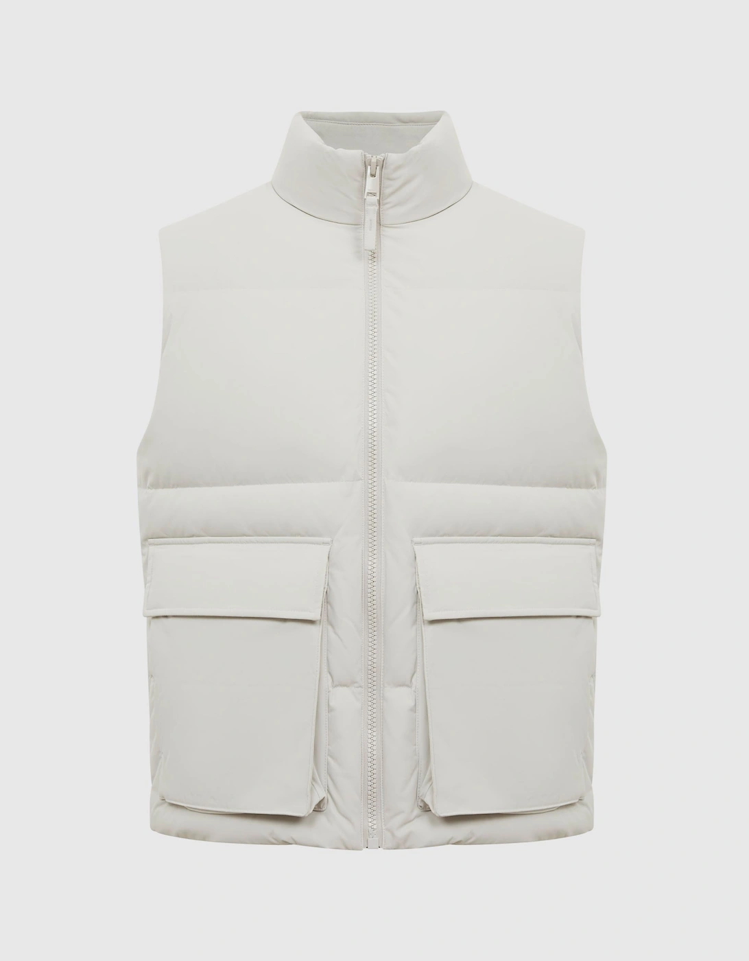 Funnel Neck Puffer Gilet, 2 of 1