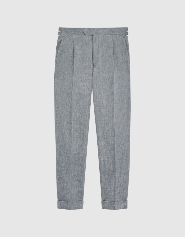 Tapered Side Adjuster Trousers