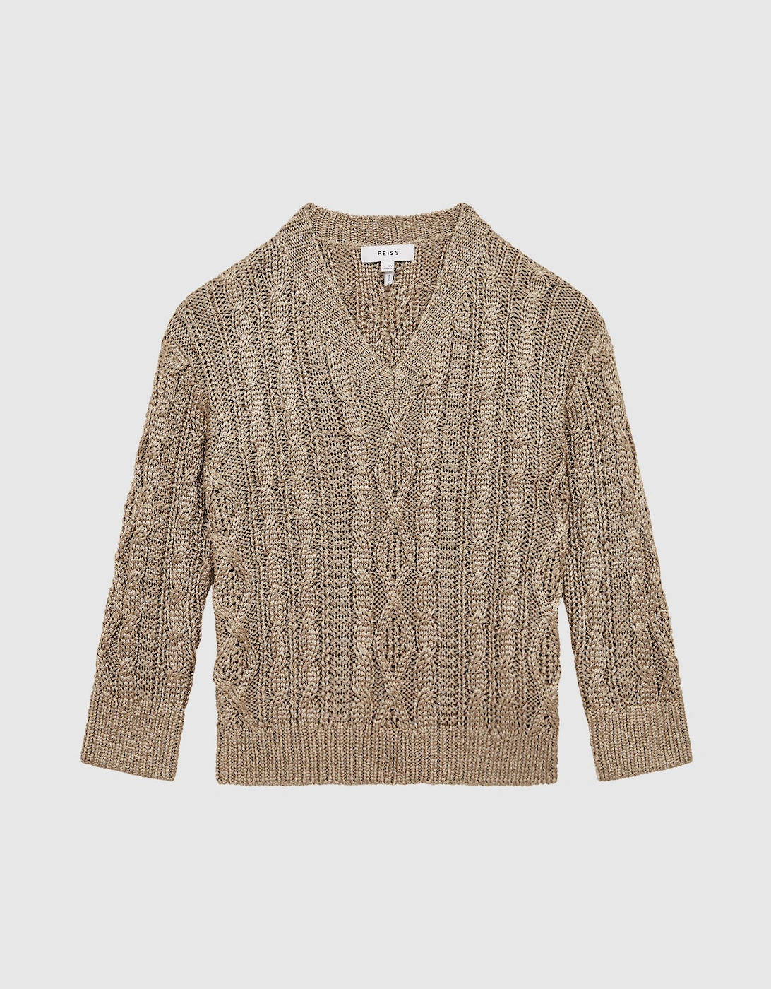 Cable Knitted Jumper, 2 of 1