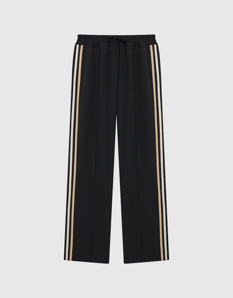 Wide Leg Pull On Trousers