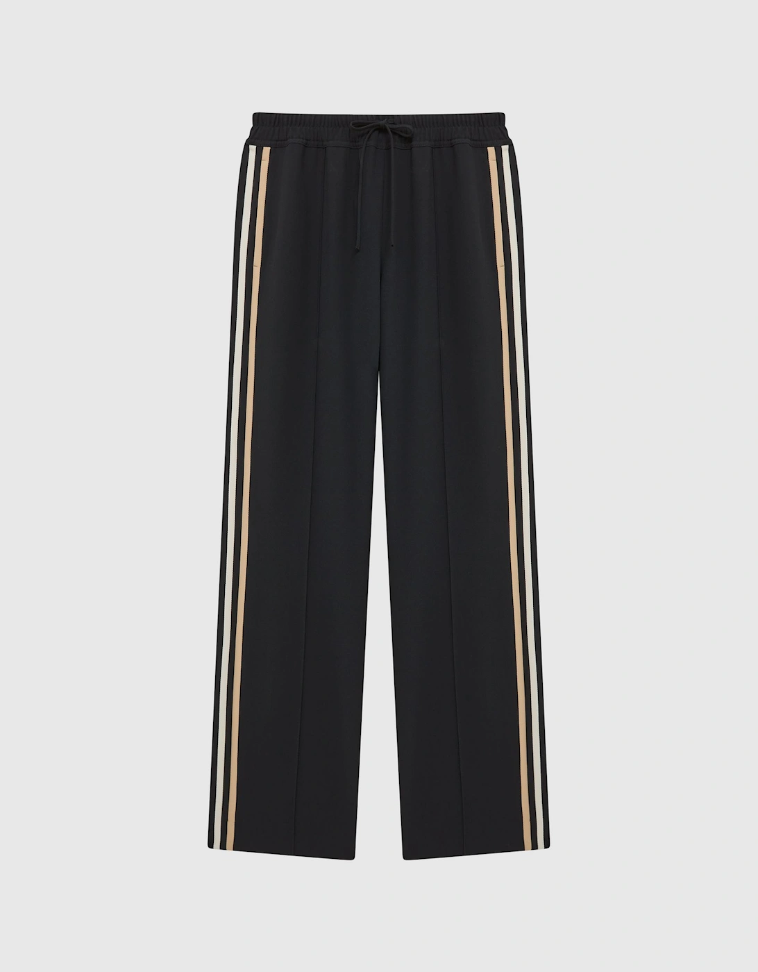 Wide Leg Pull On Trousers