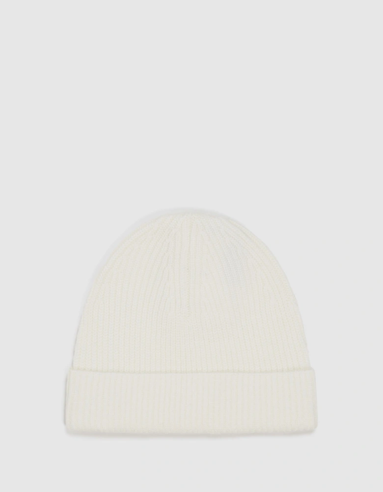 Wool Blend Beanie Hat