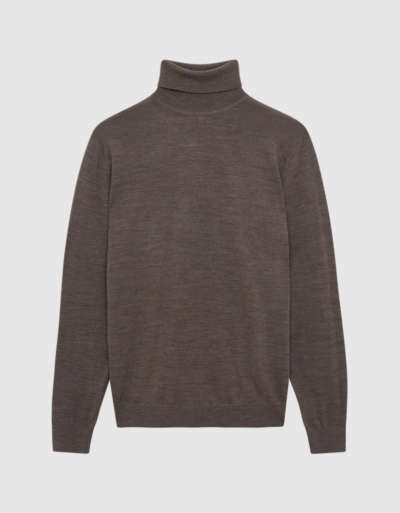 Merino Wool Roll Neck