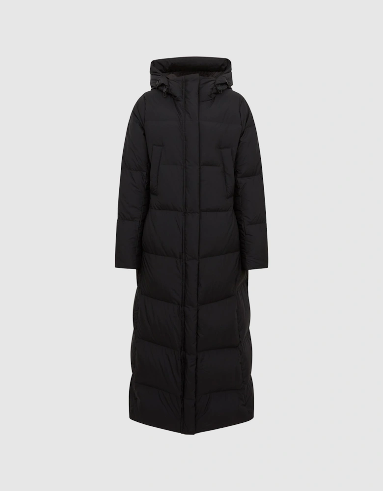 Longline Hooded Puffer Coat