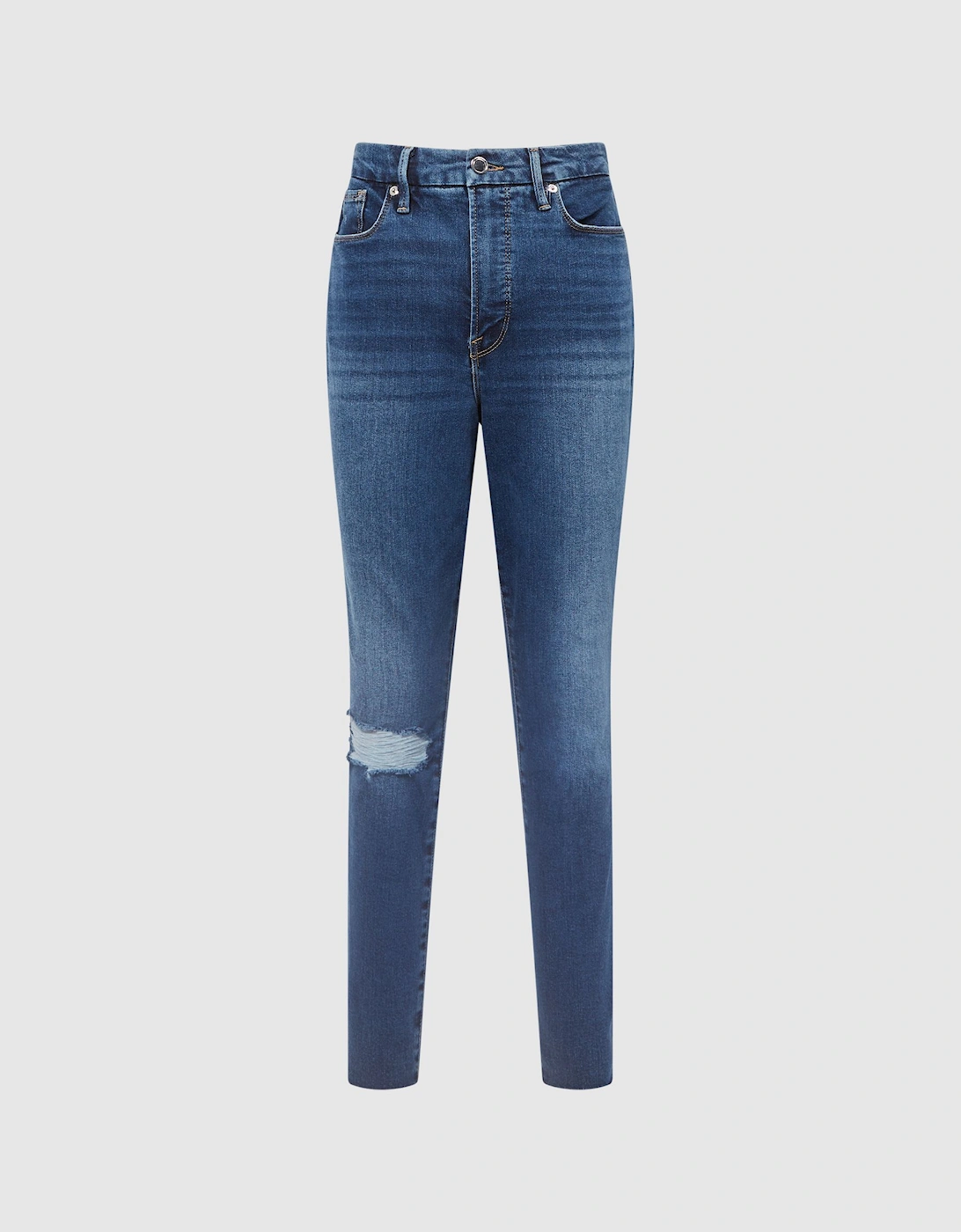 Good American Cropped Skinny Jeans, 2 of 1