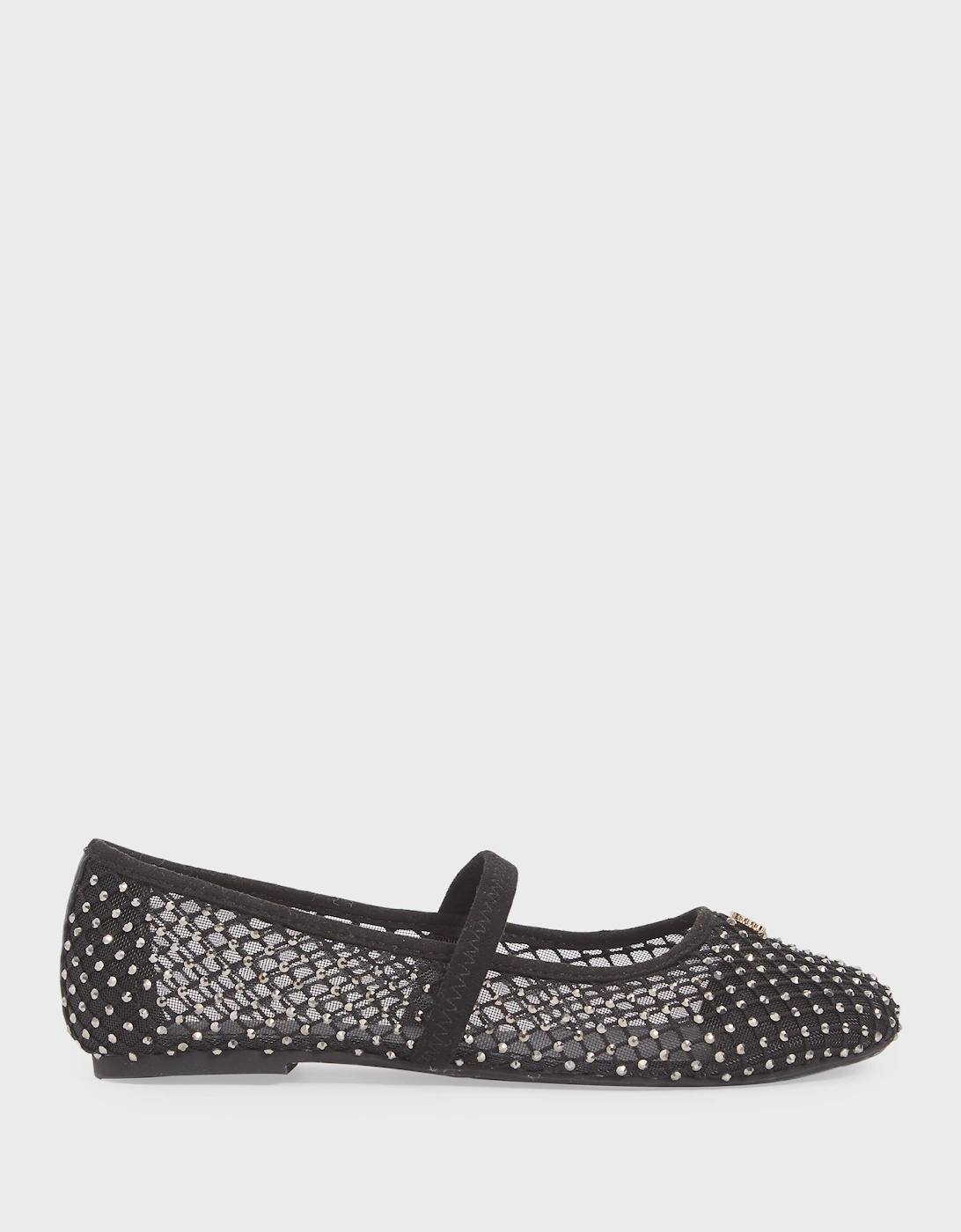 Crystal Detail Mesh Ballet Flats, 2 of 1