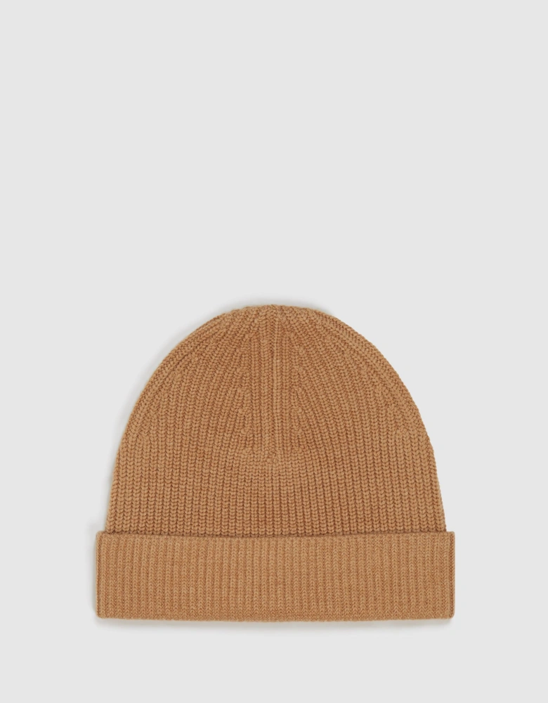 Wool Blend Beanie Hat