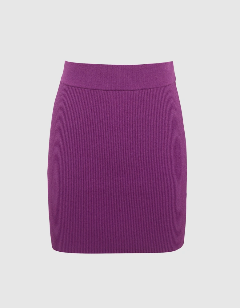 Knitted Co-ord Mini Skirt
