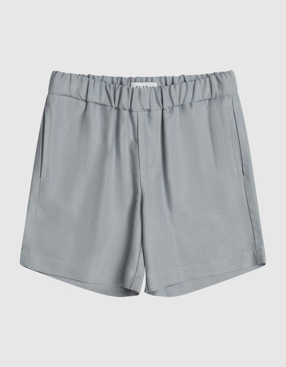Textured Linen Blend Shorts, 2 of 1