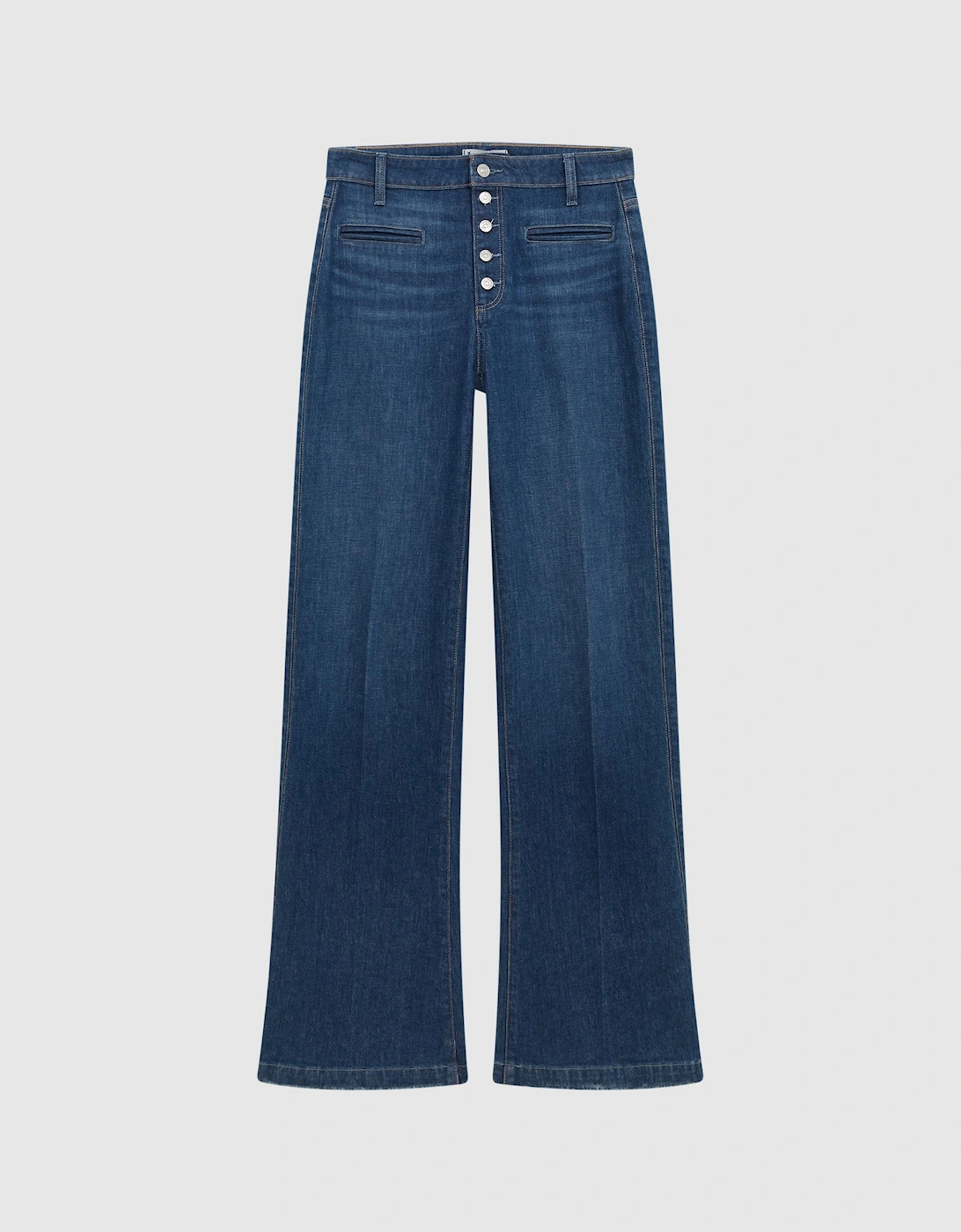 Paige High Rise Flared Jeans, 2 of 1