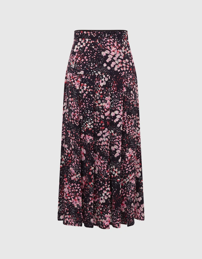 Printed Slip Skirt