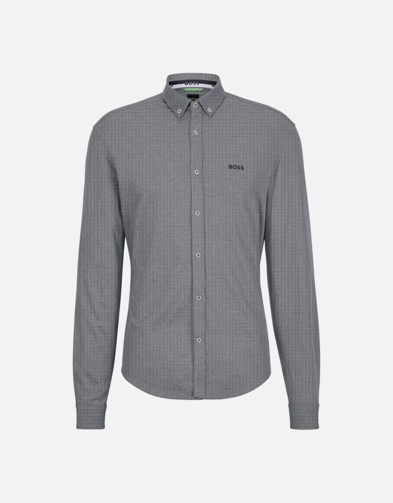 Navy/ Grey Biado R Long Sleeved Shirt