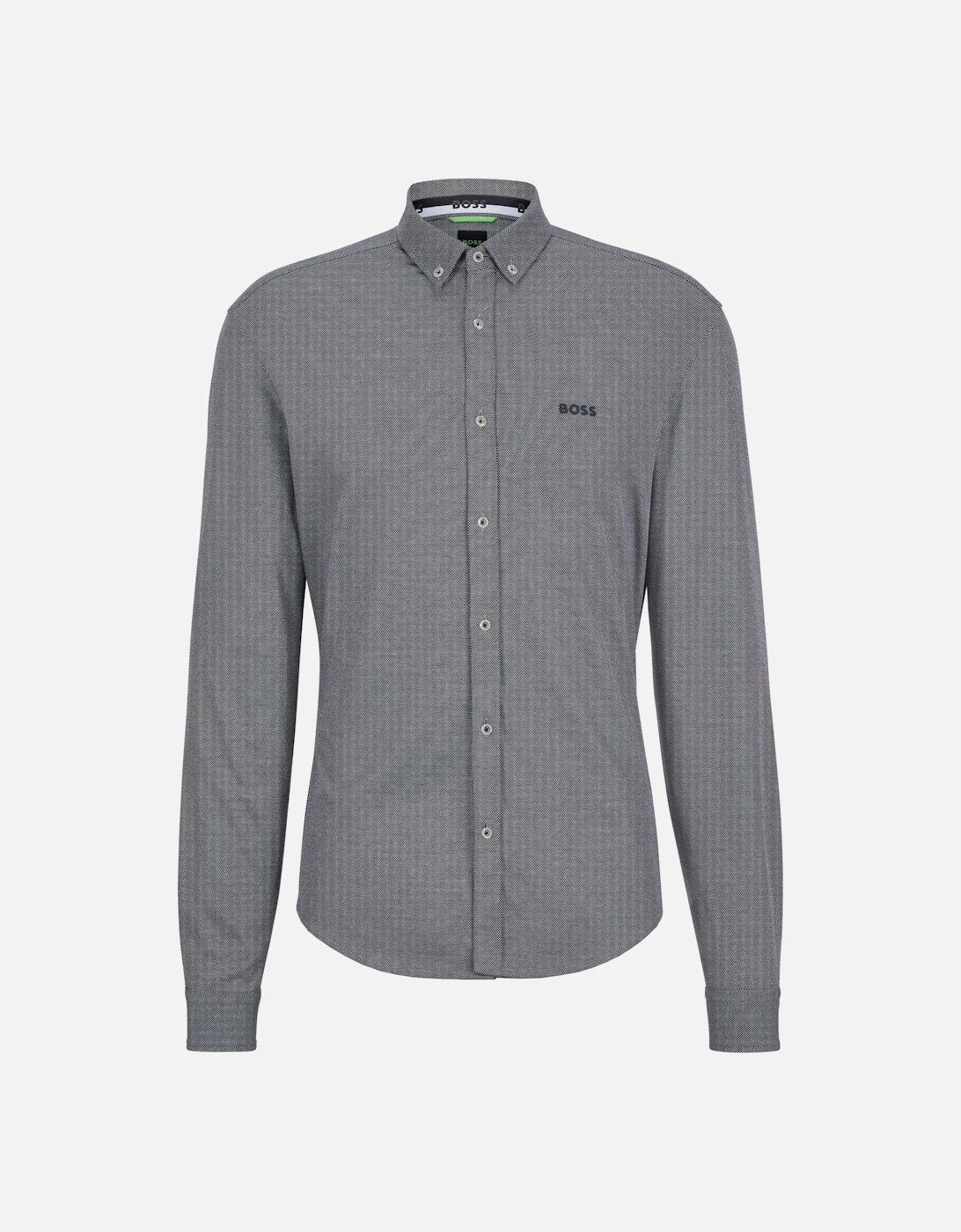 Navy/ Grey Biado R Long Sleeved Shirt, 2 of 1