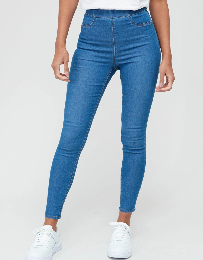 Short Essential Jegging - Mid Wash