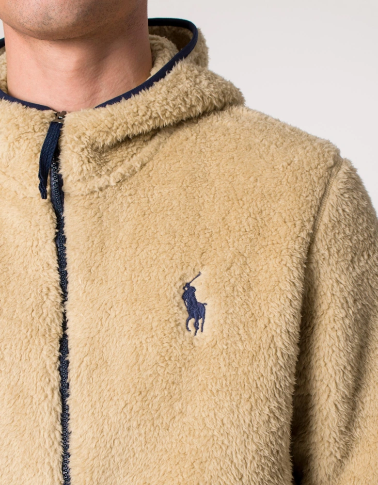 Zip Through Fleece Hoodie