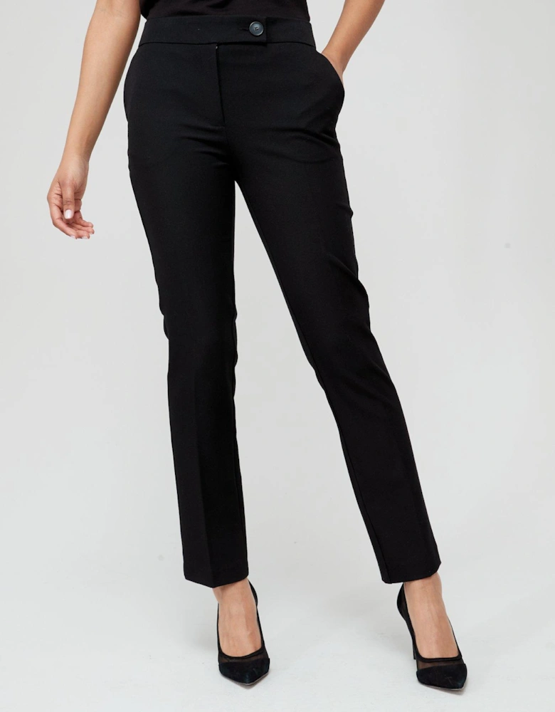 The Petite Slim Leg Trouser - Black