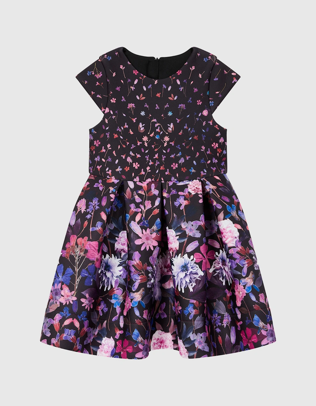 Scuba Floral Printed Dress, 3 of 2