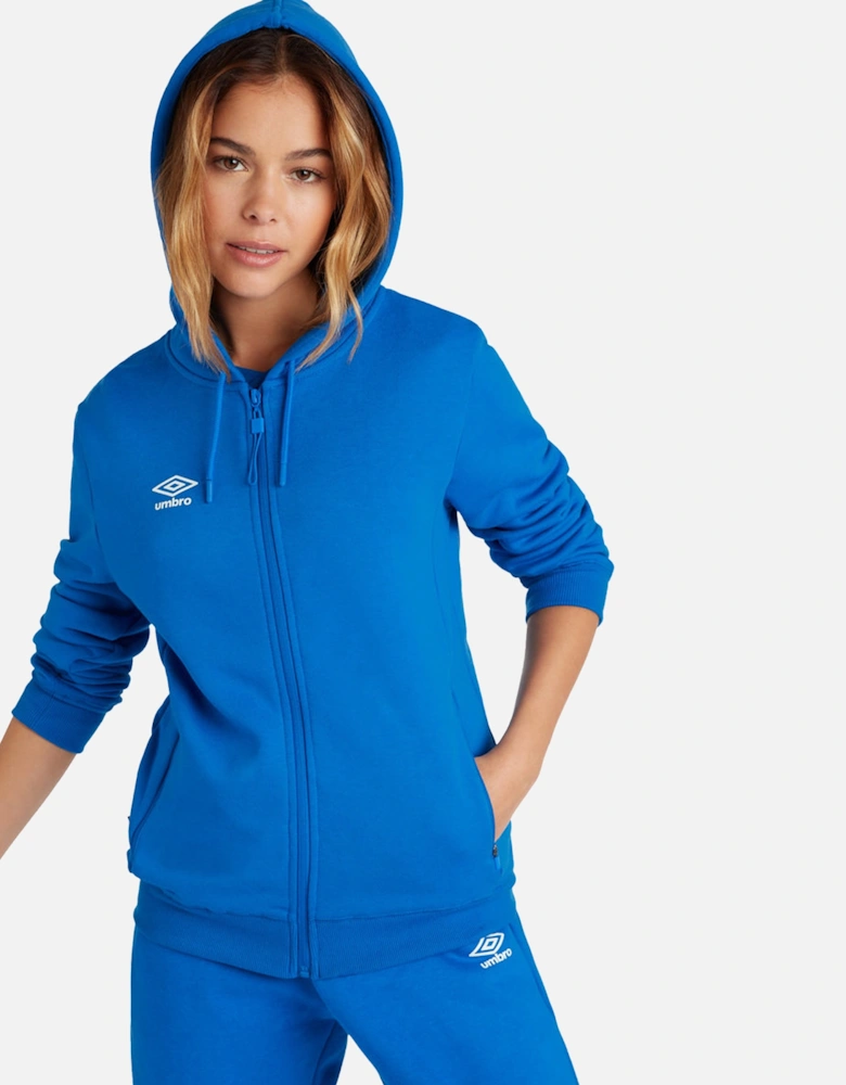 Womens/Ladies Club Leisure Full Zip Hoodie