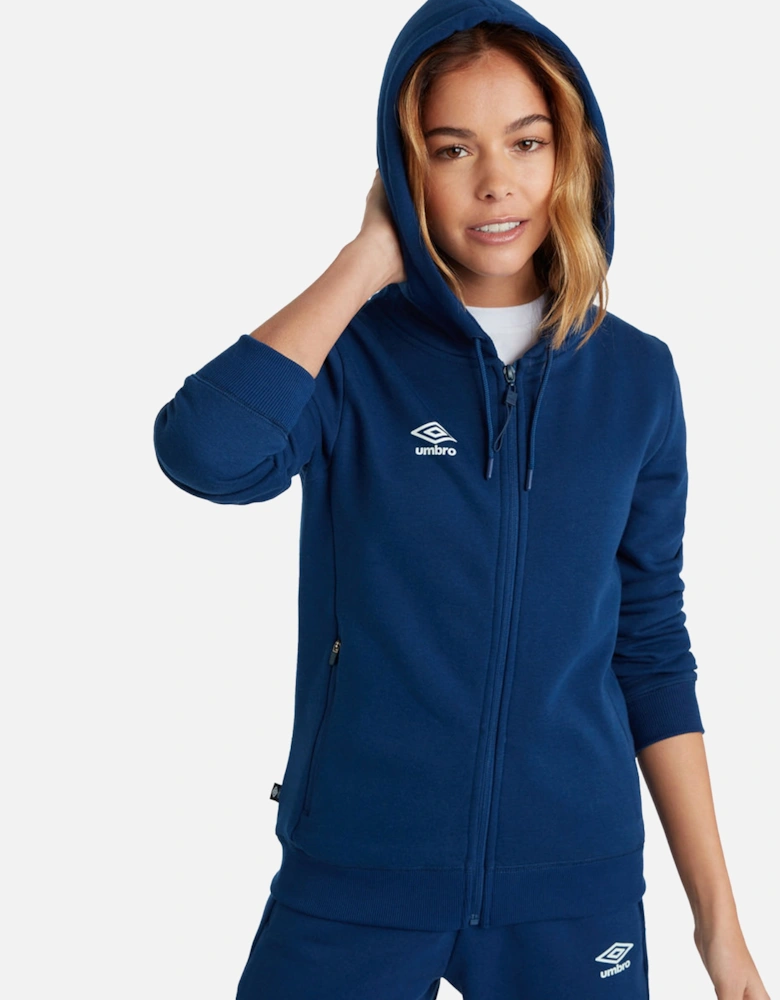 Womens/Ladies Club Leisure Full Zip Hoodie