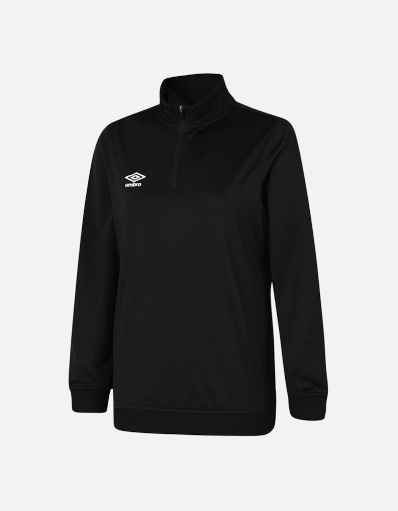 Womens/Ladies Club Essential Half Zip Sweatshirt