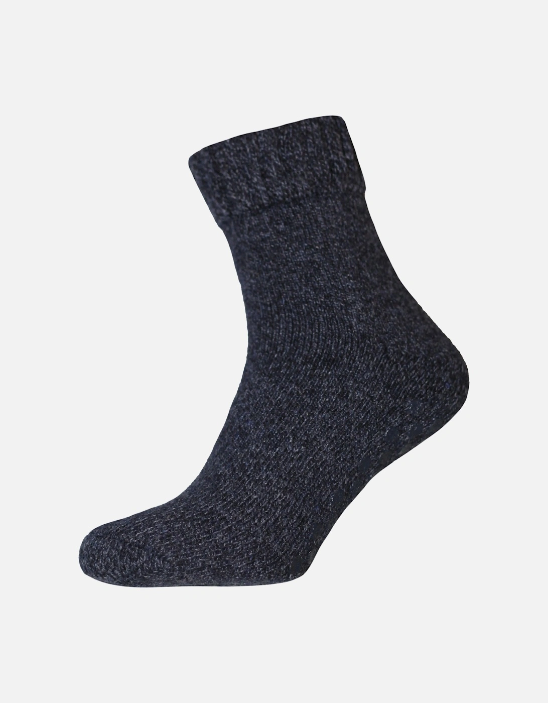 Mens Thermal Non Skid Slipper Socks, 3 of 2