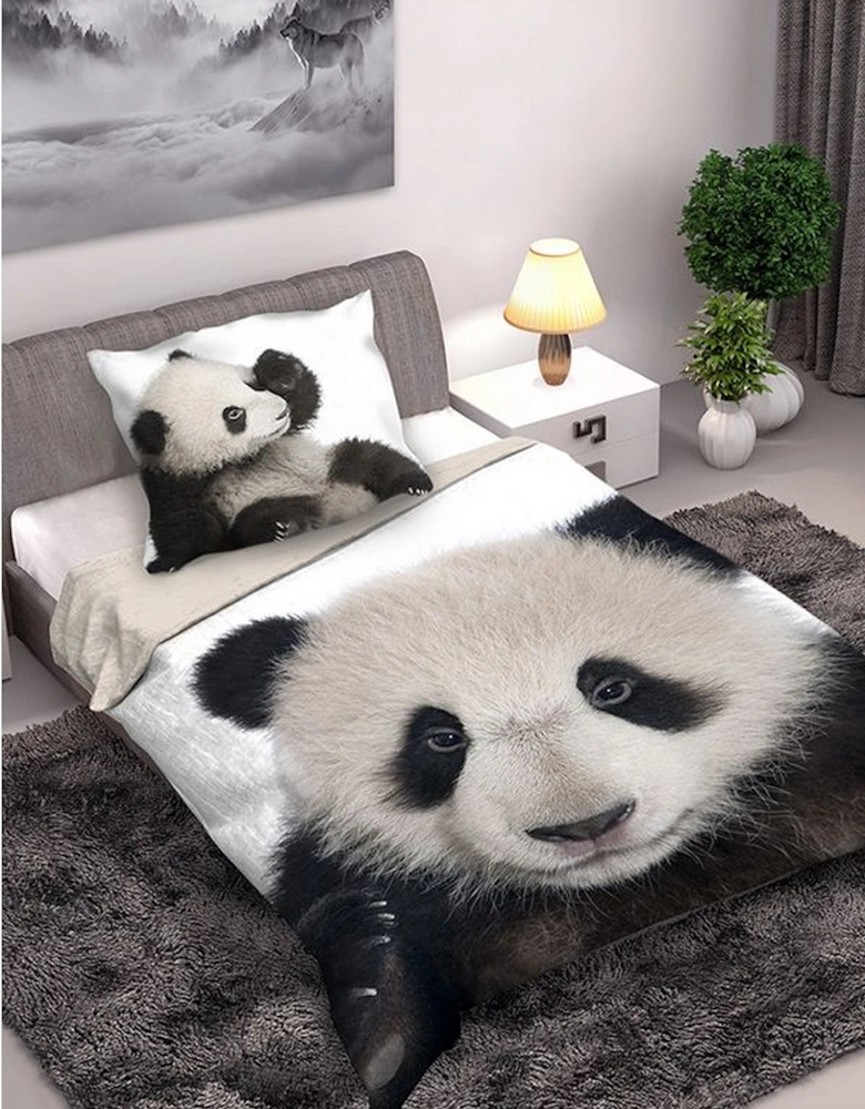 Cotton Panda Duvet Cover Set
