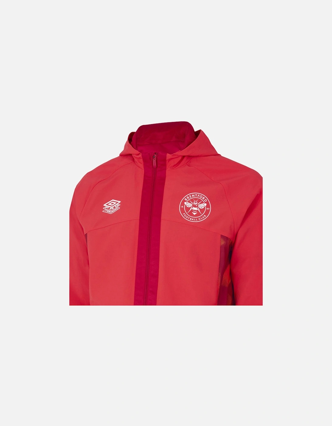 Brentford FC Childrens/Kids 22/23 Waterproof Jacket