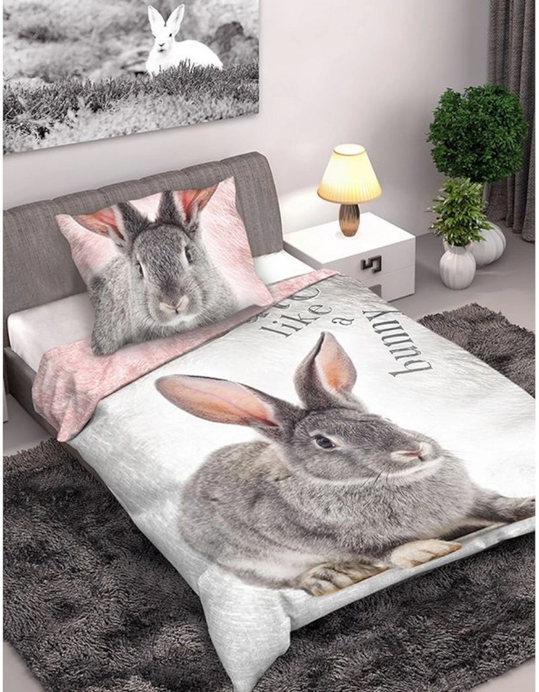 Rabbit Duvet Cover Set