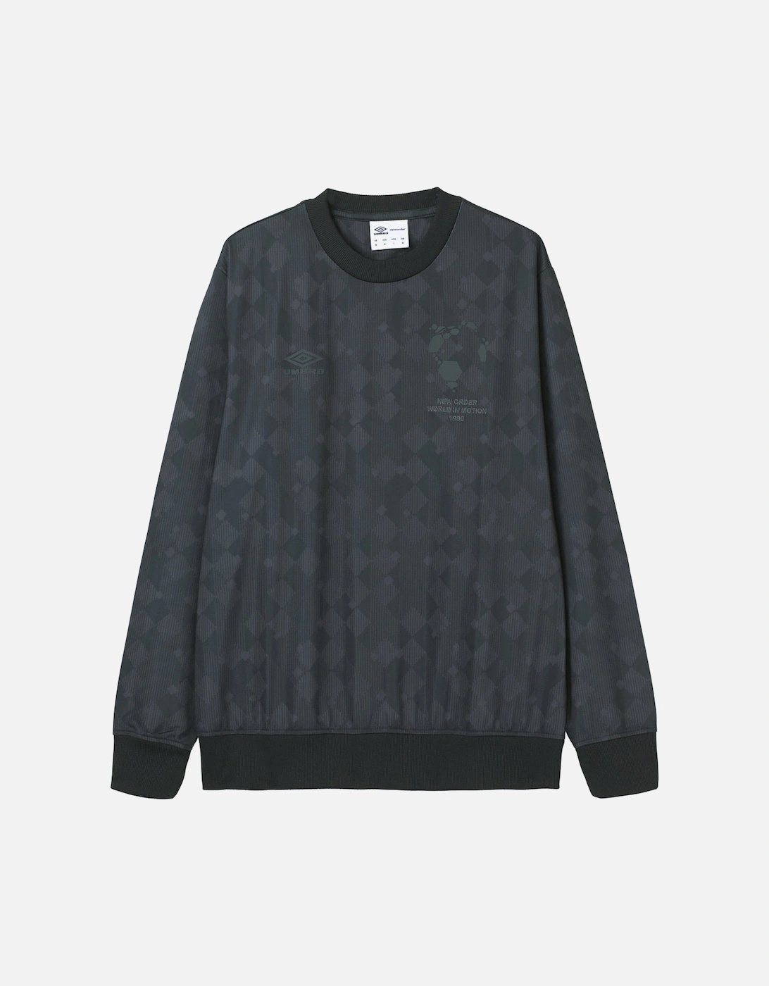 Mens New Order Blackout Sweatshirt, 3 of 2