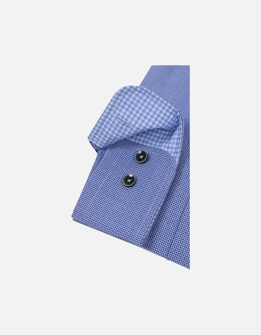 Gravson Blue Patterned Shirt