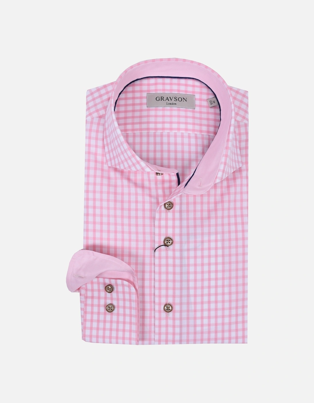 Pink Gingham Check Shirt, 4 of 3
