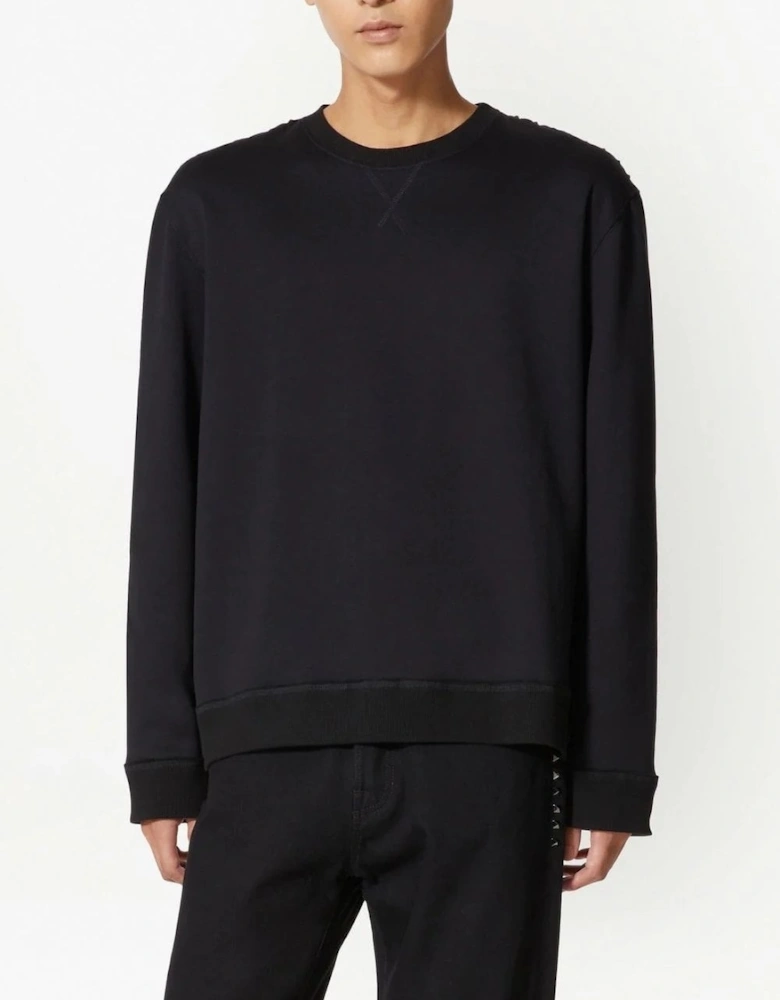 Black Untitled Sweatshirt