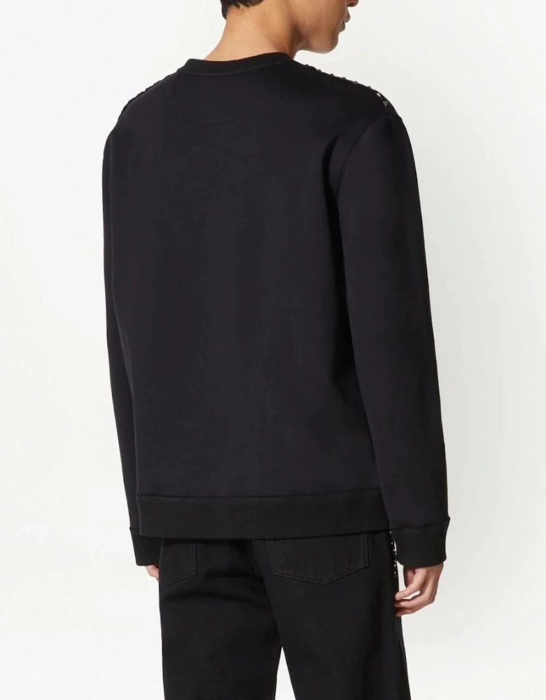 Black Untitled Sweatshirt