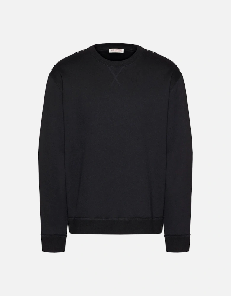 Black Untitled Sweatshirt