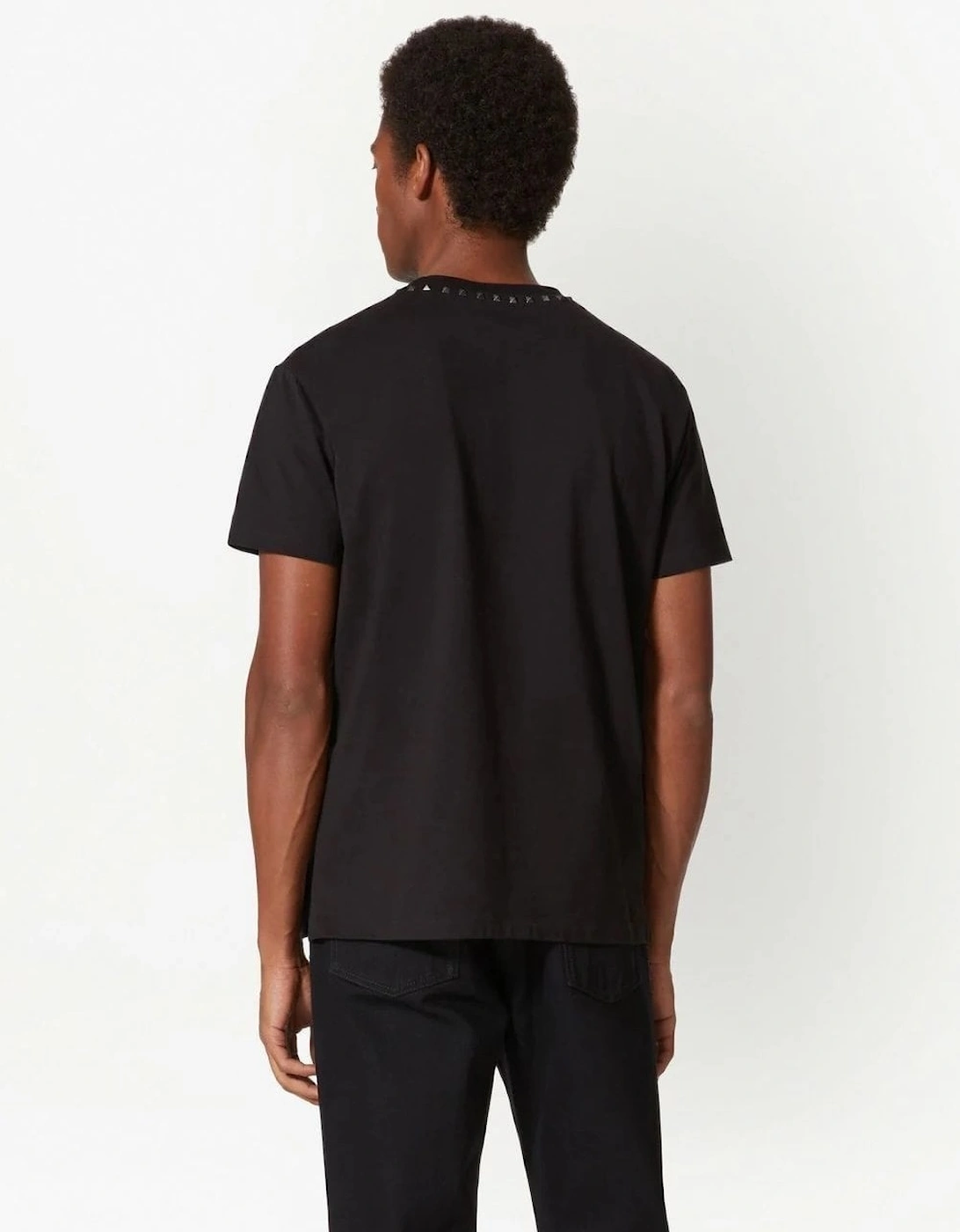 Black Untitled Stud T Shirt