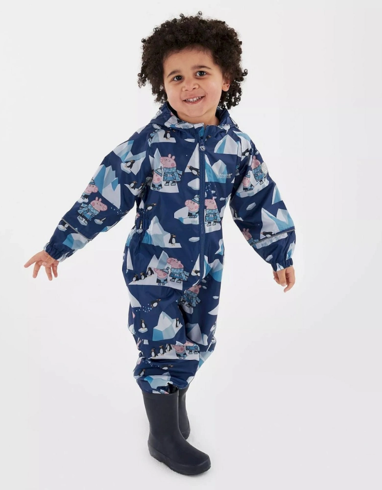 Childrens/Kids Pobble Peppa Pig Puddle Suit