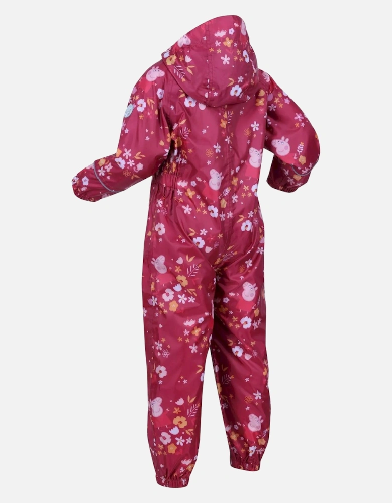 Childrens/Kids Pobble Peppa Pig Puddle Suit