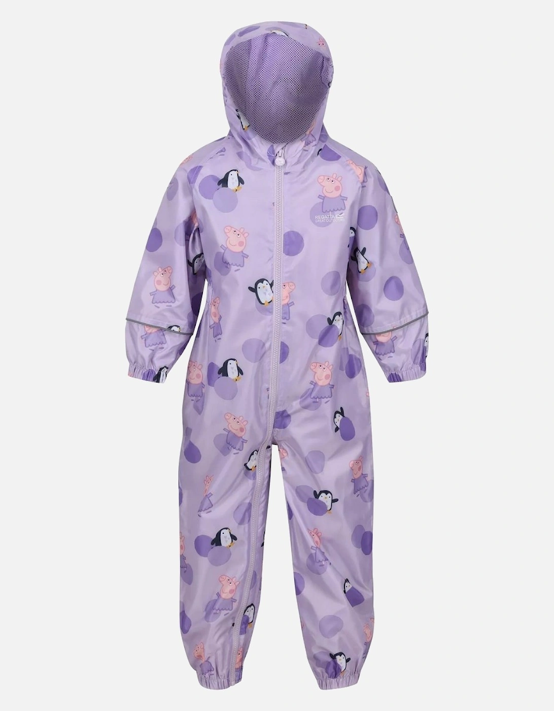 Childrens/Kids Pobble Peppa Pig Puddle Suit, 6 of 5