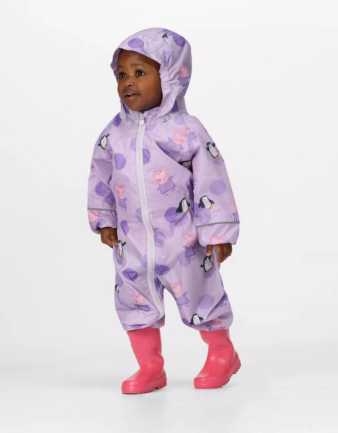 Childrens/Kids Pobble Peppa Pig Puddle Suit