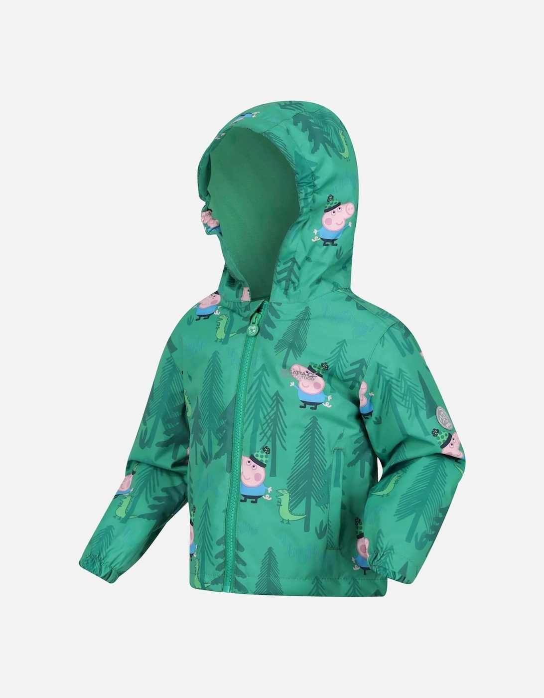 Childrens/Kids Muddy Puddle Dinosaur Peppa Pig Waterproof Jacket
